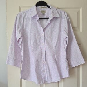 L.L. Bean Light Pink Blouse